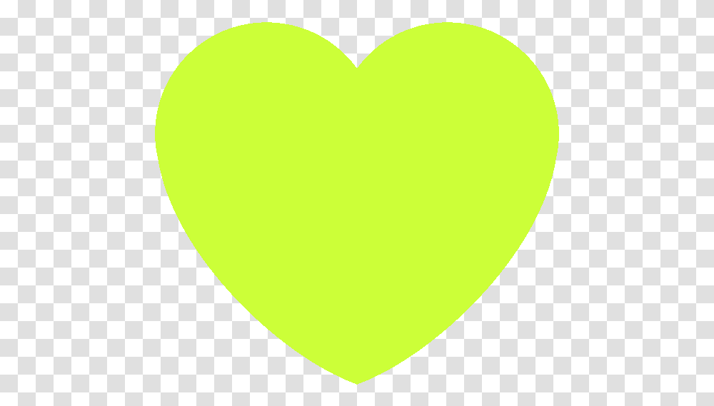 Limegreenheart Discord Emoji Heart, Tennis Ball, Sport, Sports, Balloon Transparent Png