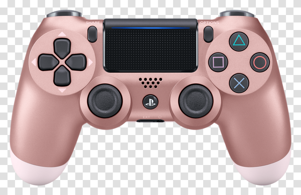 Limited Edition Dualshock4 Wireless Controllers To Be Dualshock 4 Rose Gold, Joystick, Electronics, Camera, Power Drill Transparent Png