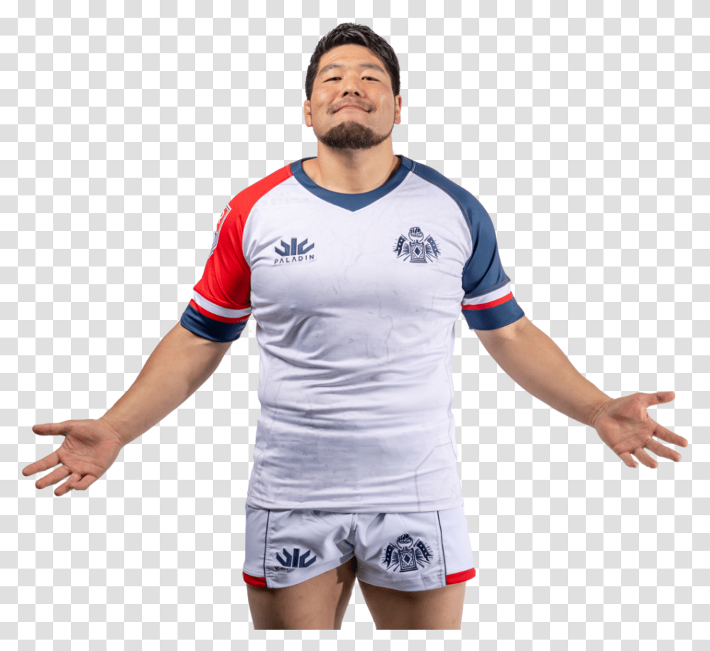 Limited Edition Free Jacks Paladin New England Away Jersey - Rugby Club, Clothing, Shorts, Person, Sleeve Transparent Png