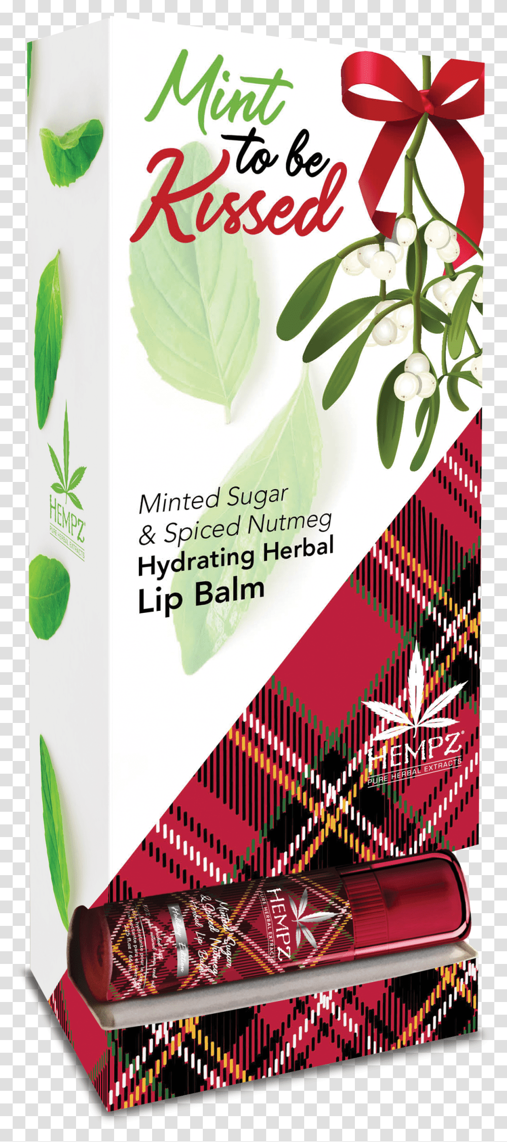Limited Edition Hempz Mint To Be Kissed Display Herbaceous Plant, Paper, Poster, Advertisement Transparent Png
