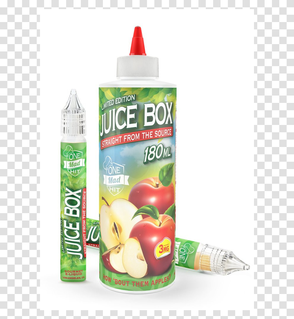 Limited Edition Juice Box Spinfuel Eliquid Review Team Electronic Cigarette, Bottle, Plant, Food, Steamer Transparent Png