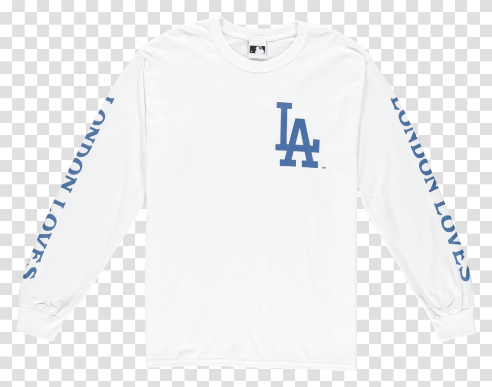 Limited Edition Lola X Dodgers Long Sleeved Tee - London Loves La, Clothing, Apparel, Shirt Transparent Png