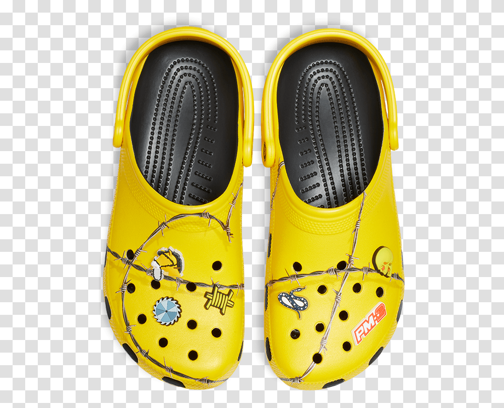 Limited Edition Post Malone Crocs X Post Malone, Apparel, Footwear, Shoe Transparent Png