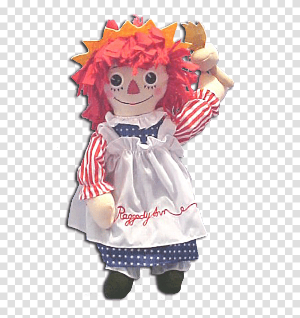 Limited Edition Raggedy Ann Statue Of Liberty Rag Doll Doll, Toy, Person Transparent Png