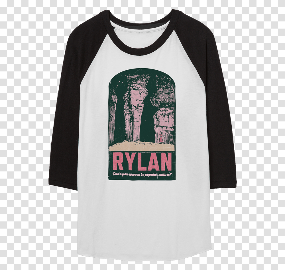 Limited Edition Rylan Raglan Baseball Shirt National Rylan T Shirt, Apparel, Sleeve, Long Sleeve Transparent Png