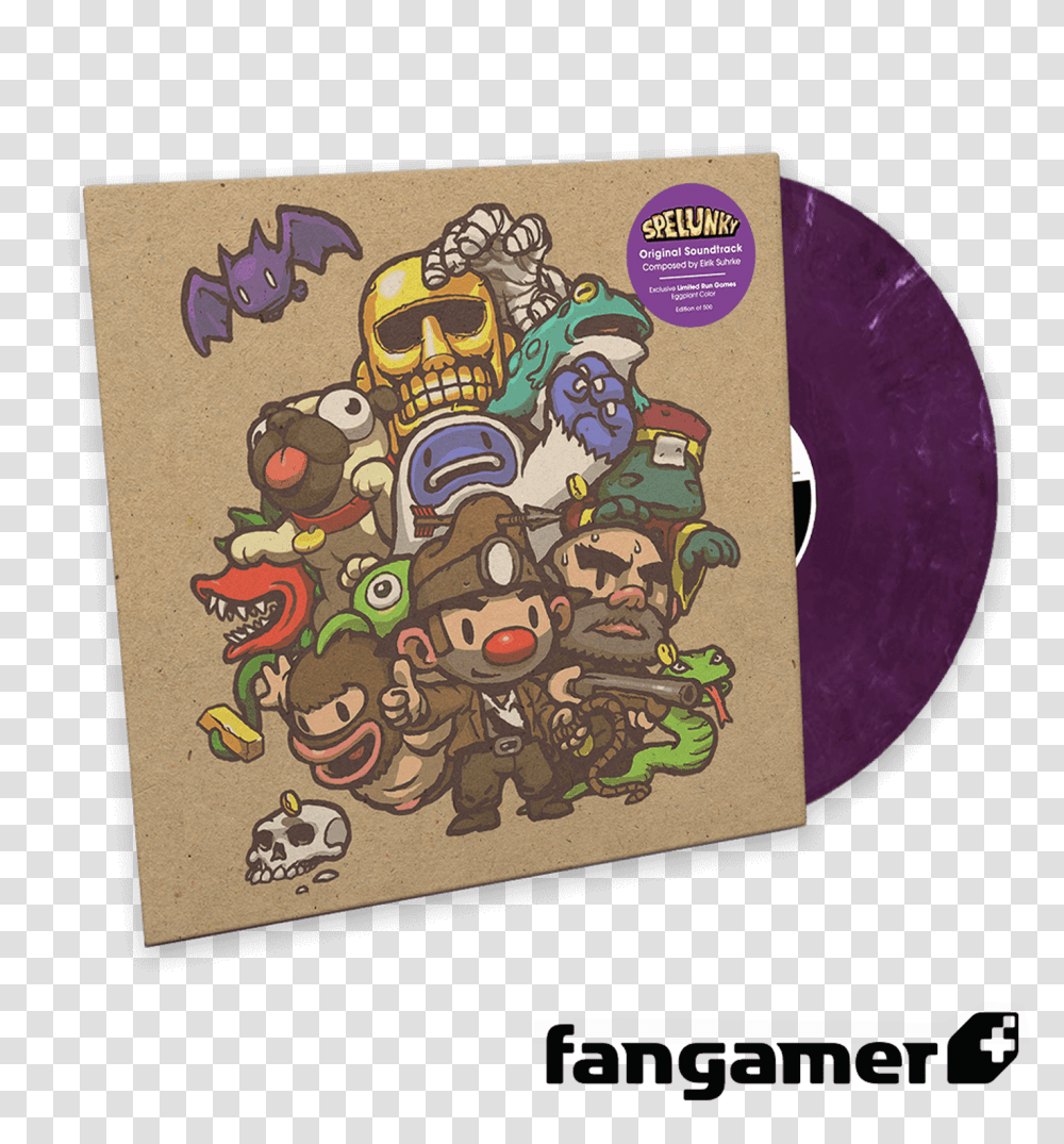 Limited Run Games To Release Eggplant Variant Of Spelunky, Super Mario, Figurine Transparent Png