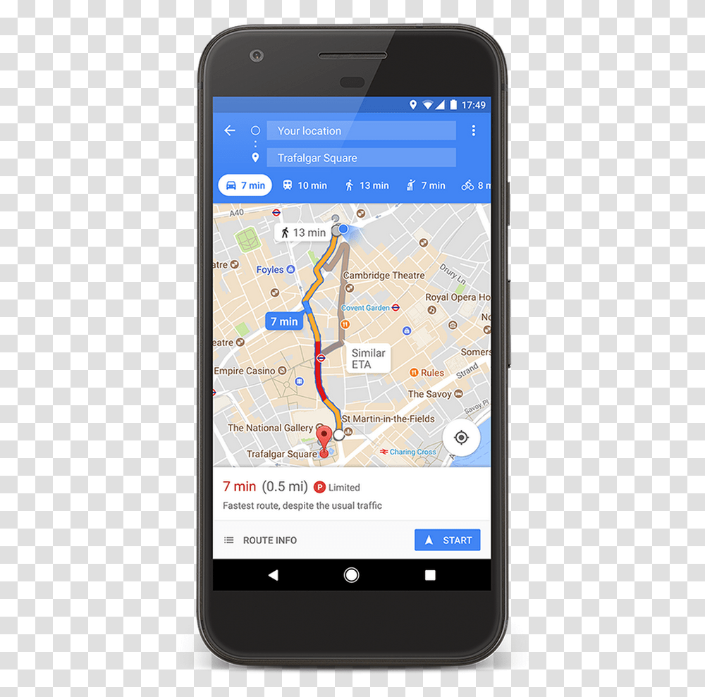 Limitedparkinglondon Google Maps Find Parking Spot, Mobile Phone, Electronics, Cell Phone, GPS Transparent Png