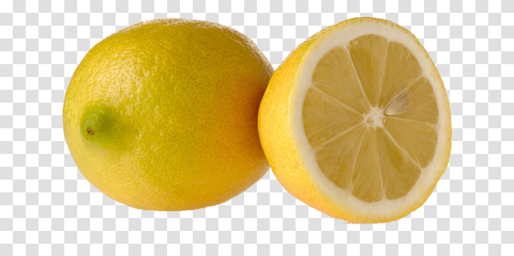 Limon Partido A La Mitad, Citrus Fruit, Plant, Food, Lemon Transparent Png