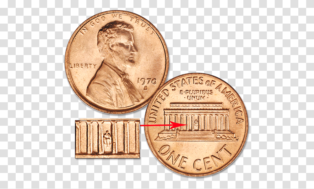 Lincoln Cent Celebrates Key Anniversary, Coin, Money, Nickel, Dime Transparent Png