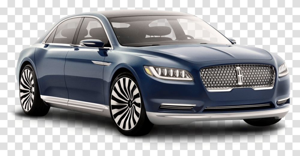 Lincoln Continental Blue Car Image Lincoln Continental, Vehicle, Transportation, Automobile, Sedan Transparent Png