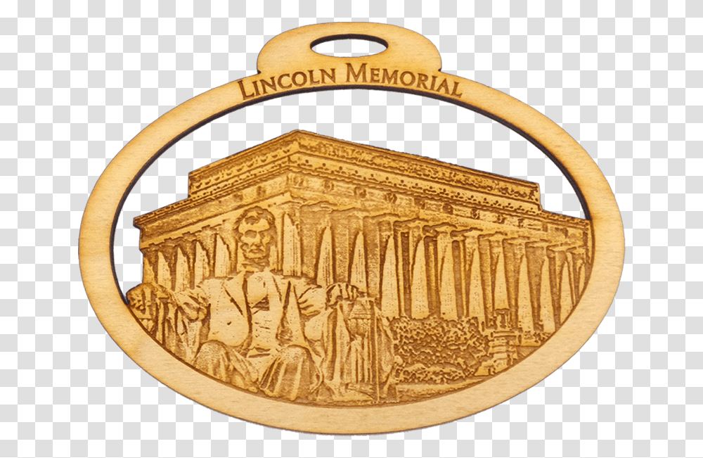 Lincoln Memorial Souvenir, Bronze, Coin, Money, Rug Transparent Png