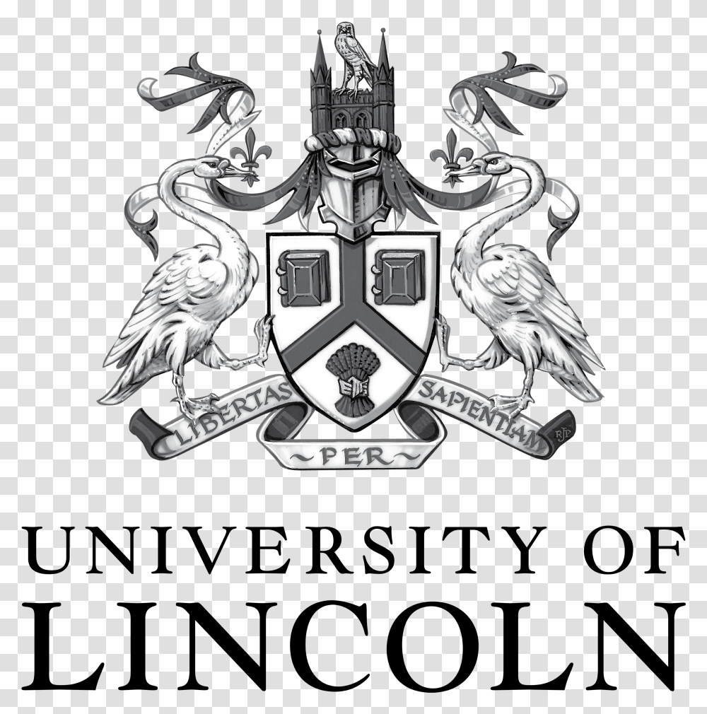 Lincoln University Uk Logo, Emblem, Bird, Animal Transparent Png
