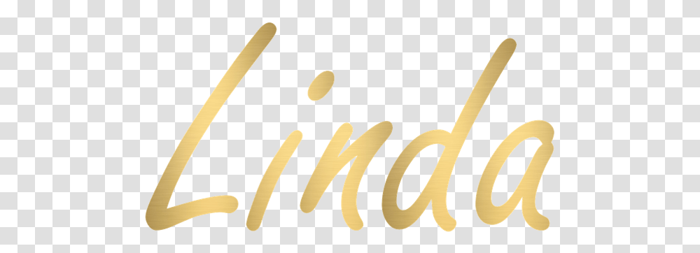 Linda Signaturegoldpng It All Started With Paint Linda Signature, Text, Calligraphy, Handwriting, Moon Transparent Png