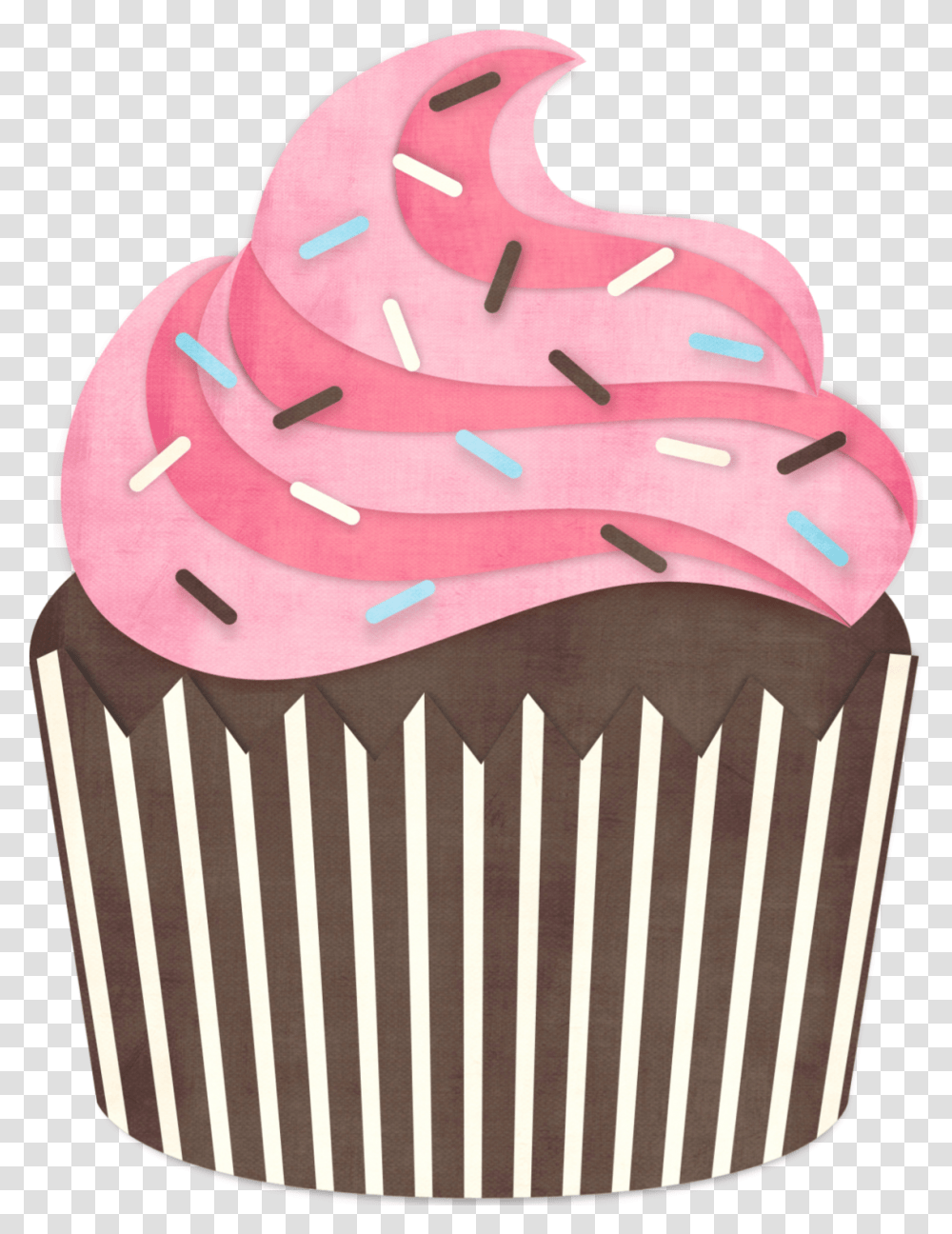 Lindos E Fofos Cupcakes Em Mini Cupcake, Cream, Dessert, Food, Creme Transparent Png