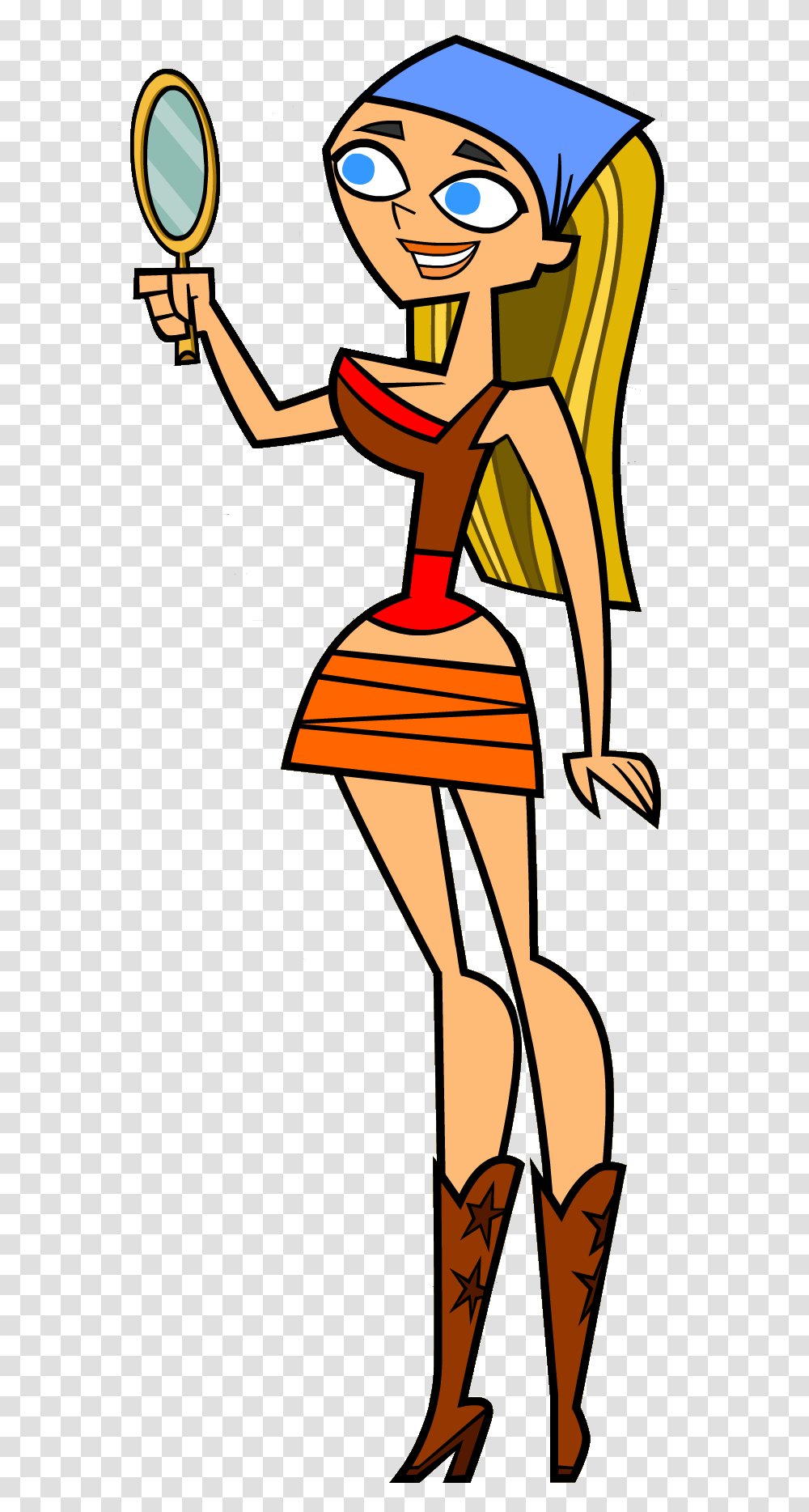 Lindsay A Tutto Reality L Isola Total Drama Lindsay, Broom, Cleaning Transparent Png