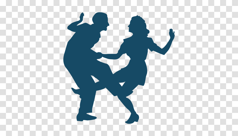 Lindy Hop Dance Big Kick Silhouette, Person, People, Green, Kicking Transparent Png