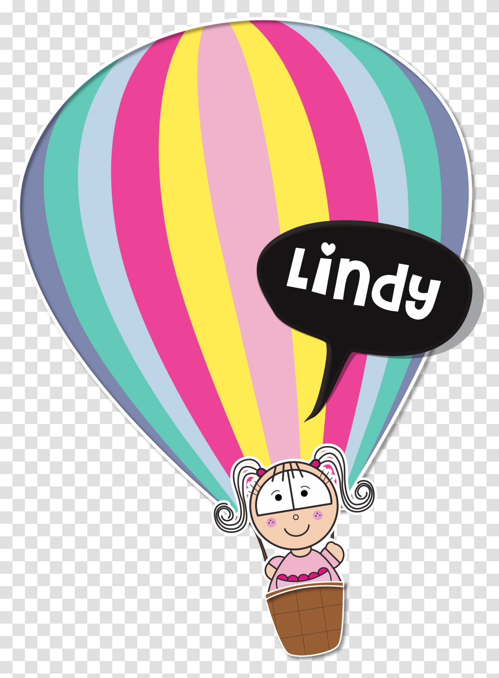 Lindy Hot Air Balloon, Aircraft, Vehicle, Transportation Transparent Png