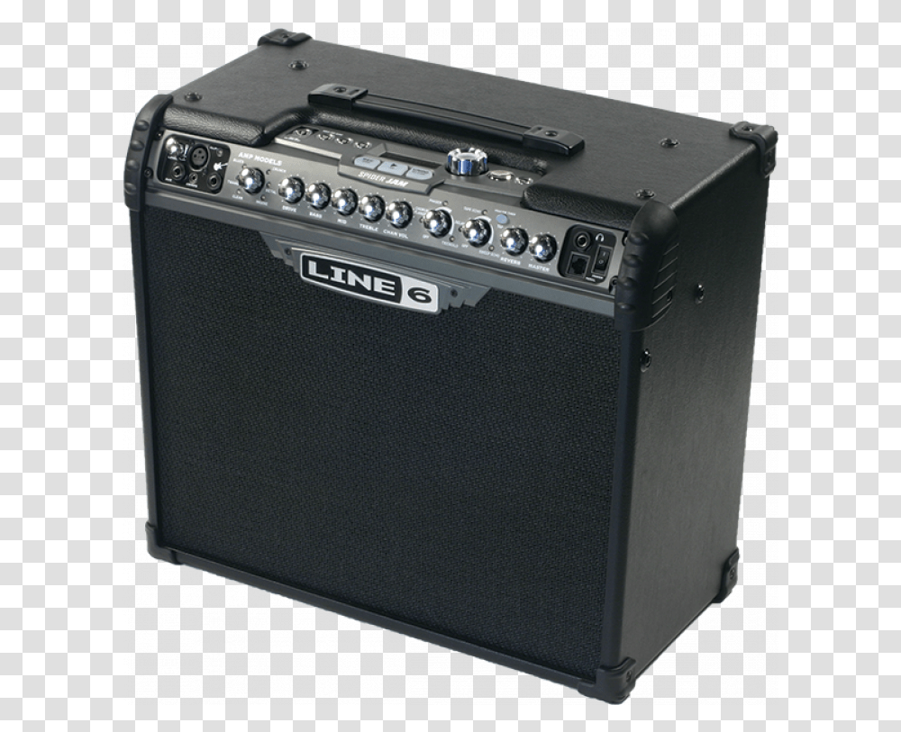 Line 6 Spider Jam 75w Practice Guitar Amp Ex Demo Harley Benton Ac Pro, Electronics, Amplifier, Camera, Stereo Transparent Png