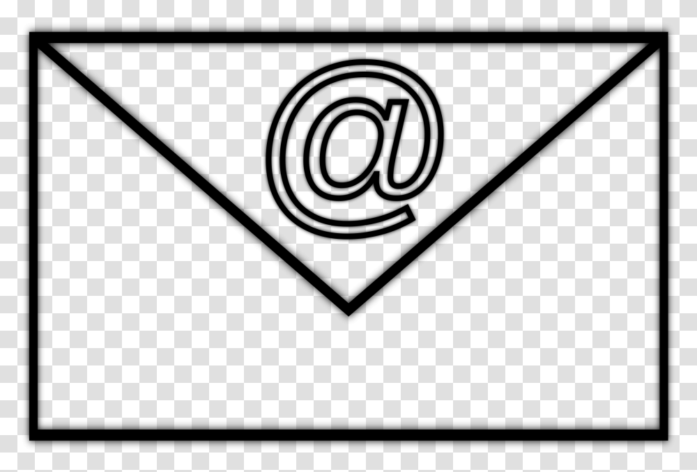 Line And Whitecirclerectangle Email Clipart, Gray, World Of Warcraft Transparent Png