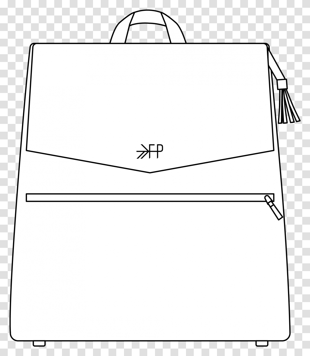 Line Art, Bag, Briefcase Transparent Png