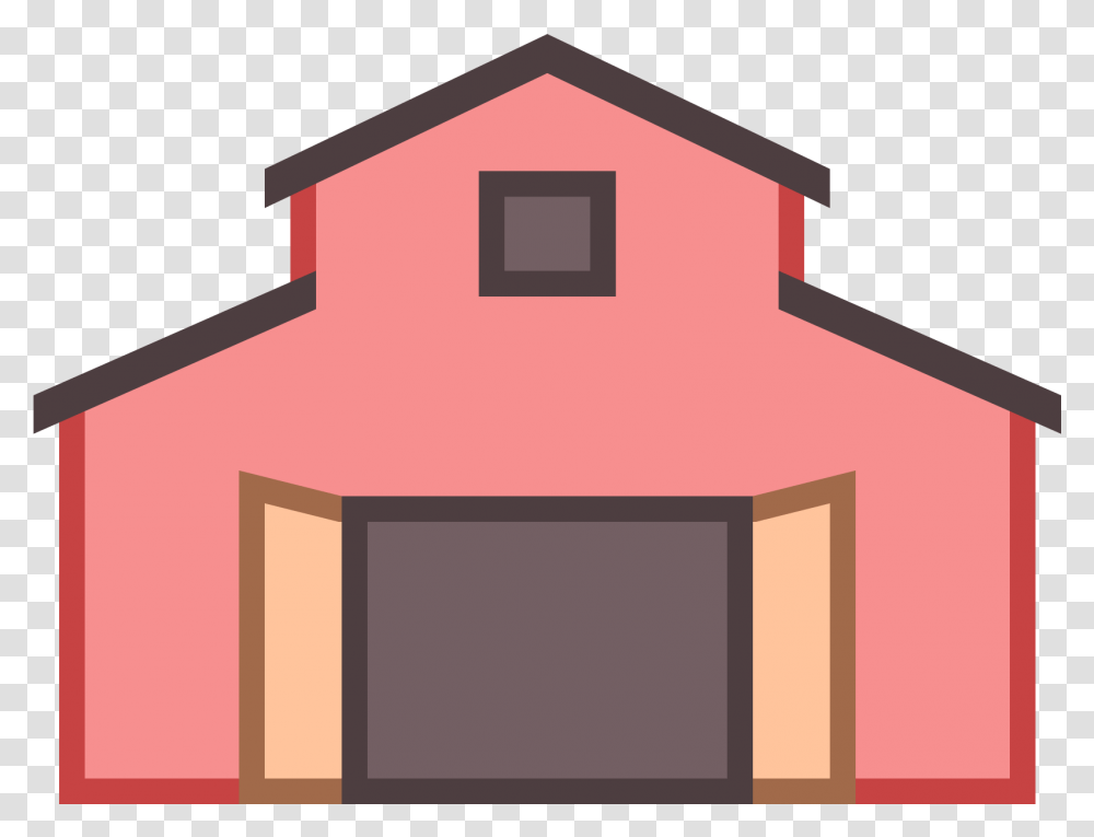 Line Art Barn Clipart Black And White, Building, Housing, Architecture, Cottage Transparent Png