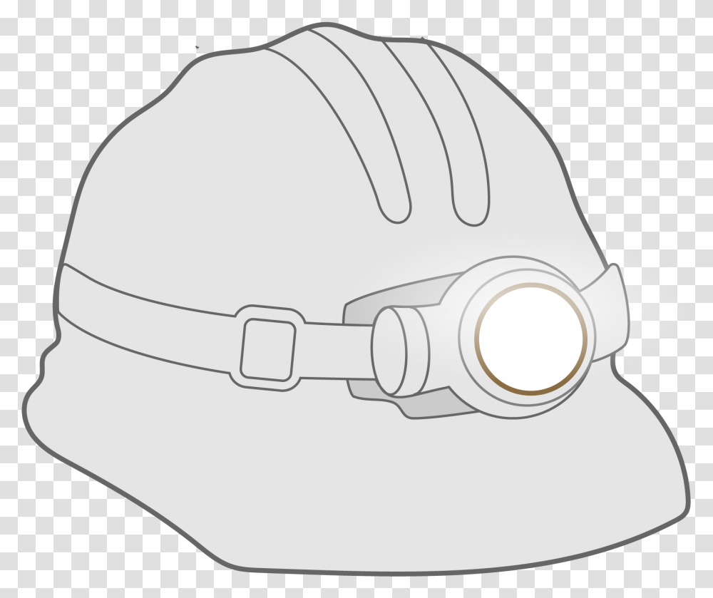 Line Art, Apparel, Helmet, Hardhat Transparent Png