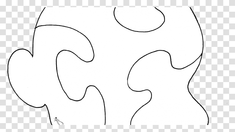 Line Art Download, Face, Jigsaw Puzzle Transparent Png