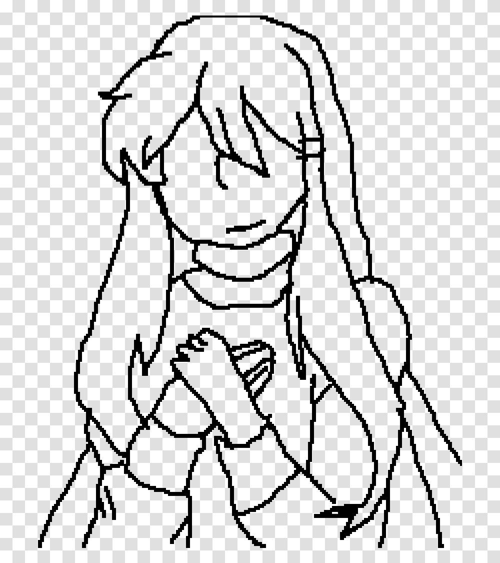Line Art Download Yuri Ddlc Clip Clipart Black And White, Gray, World Of Warcraft Transparent Png