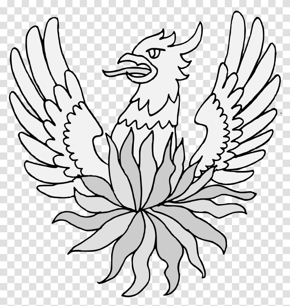 Line Art, Emblem, Eagle, Bird Transparent Png