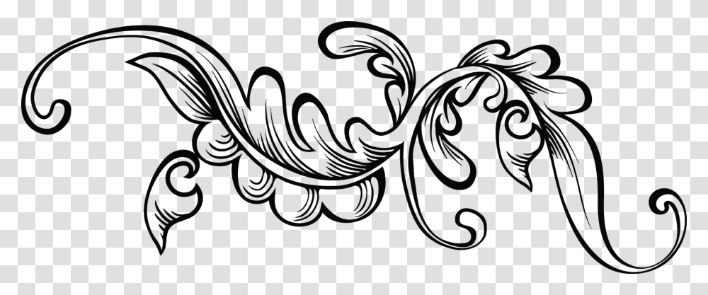 Line Art, Floral Design, Pattern Transparent Png