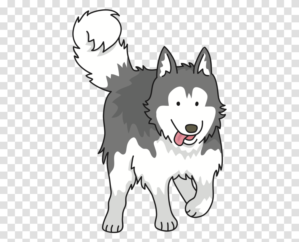 Line Art Head Siberian Husky Husky Dog Clipart, Stencil, Animal, Mammal, Person Transparent Png