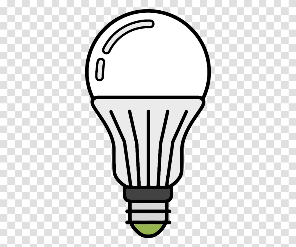 Line Art, Light, Lightbulb, Stencil Transparent Png