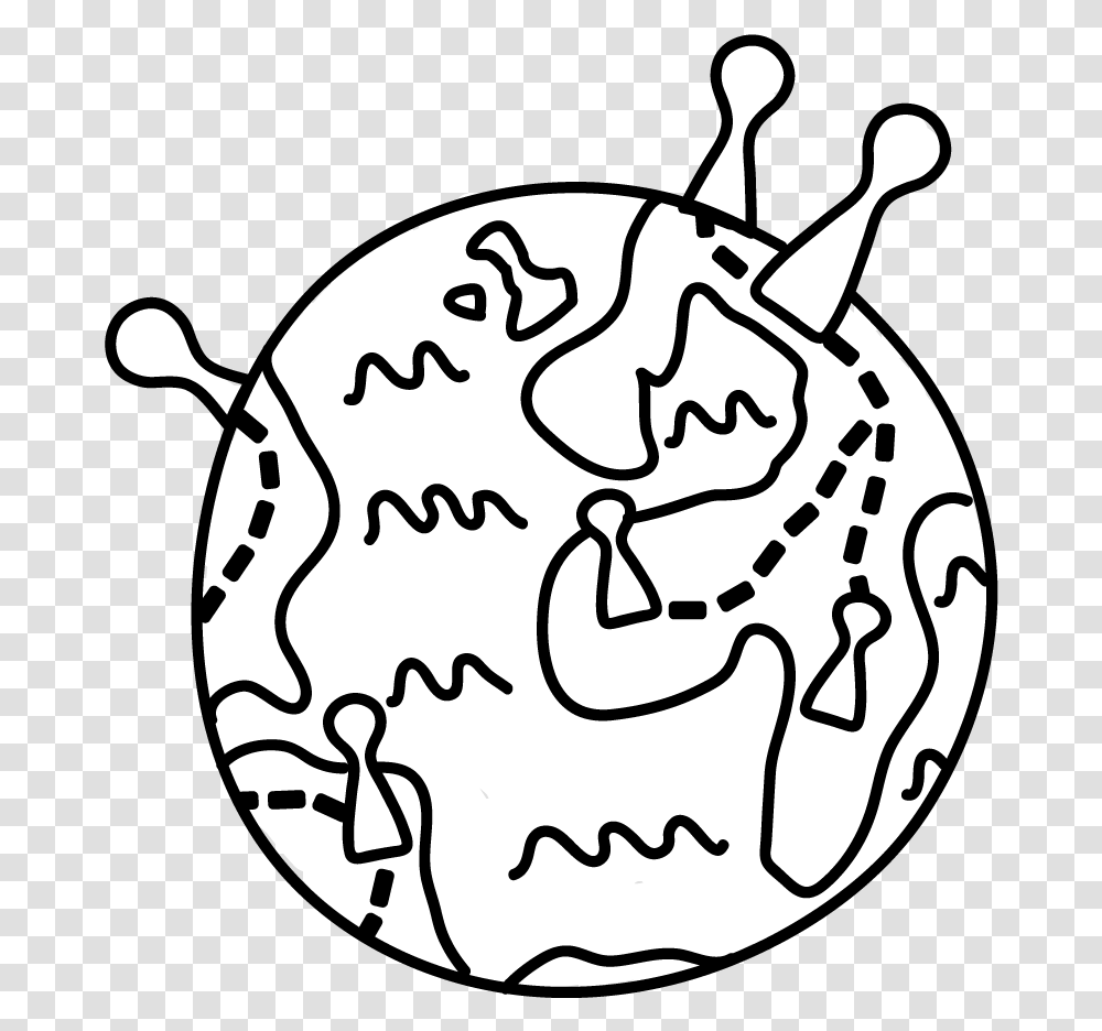 Line Art, Stencil, Number Transparent Png