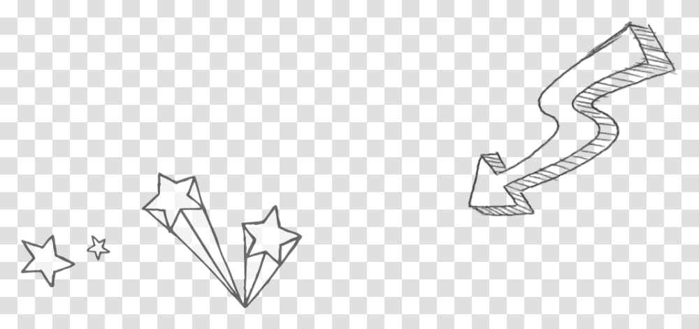 Line Art, Star Symbol Transparent Png