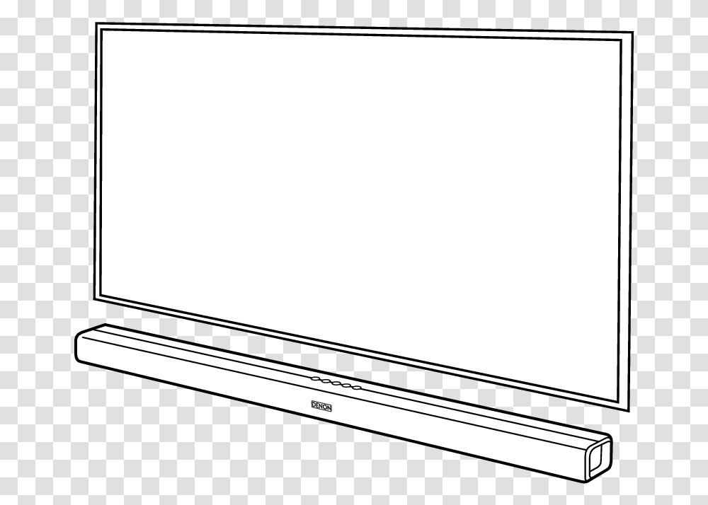 Line Art, White Board, Screen, Electronics, LCD Screen Transparent Png