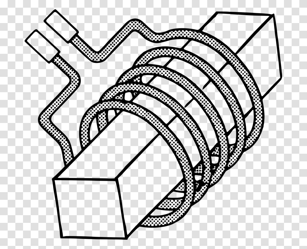 Line Artanglearea Inductor Photo In Black And White, Gray, World Of Warcraft Transparent Png