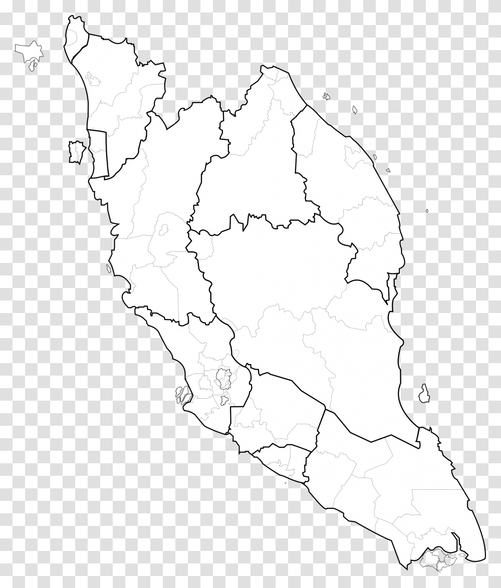 Line Artanglearea Outline Peninsular Malaysia Map, Diagram, Atlas, Plot, Person Transparent Png