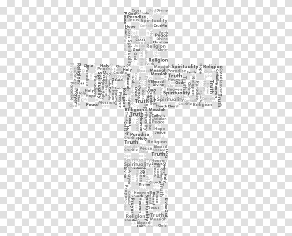 Line Artareatext Design Of Cross Of Jesus, Crystal, Architecture, Building Transparent Png
