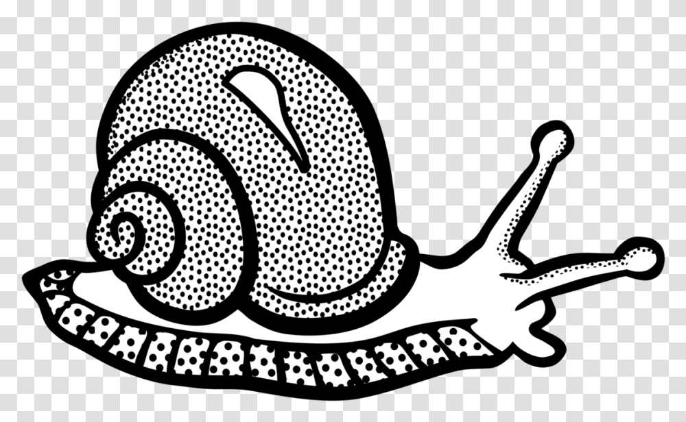 Line Artartsnail Clipart Royalty Free Svg Snail Black And White, Clothing, Apparel, Cowboy Hat, Shower Faucet Transparent Png