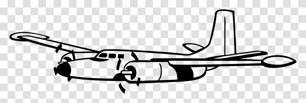 Line Artautomotive Exteriorwing Propellor Plane Clip Art, Gray, World Of Warcraft Transparent Png