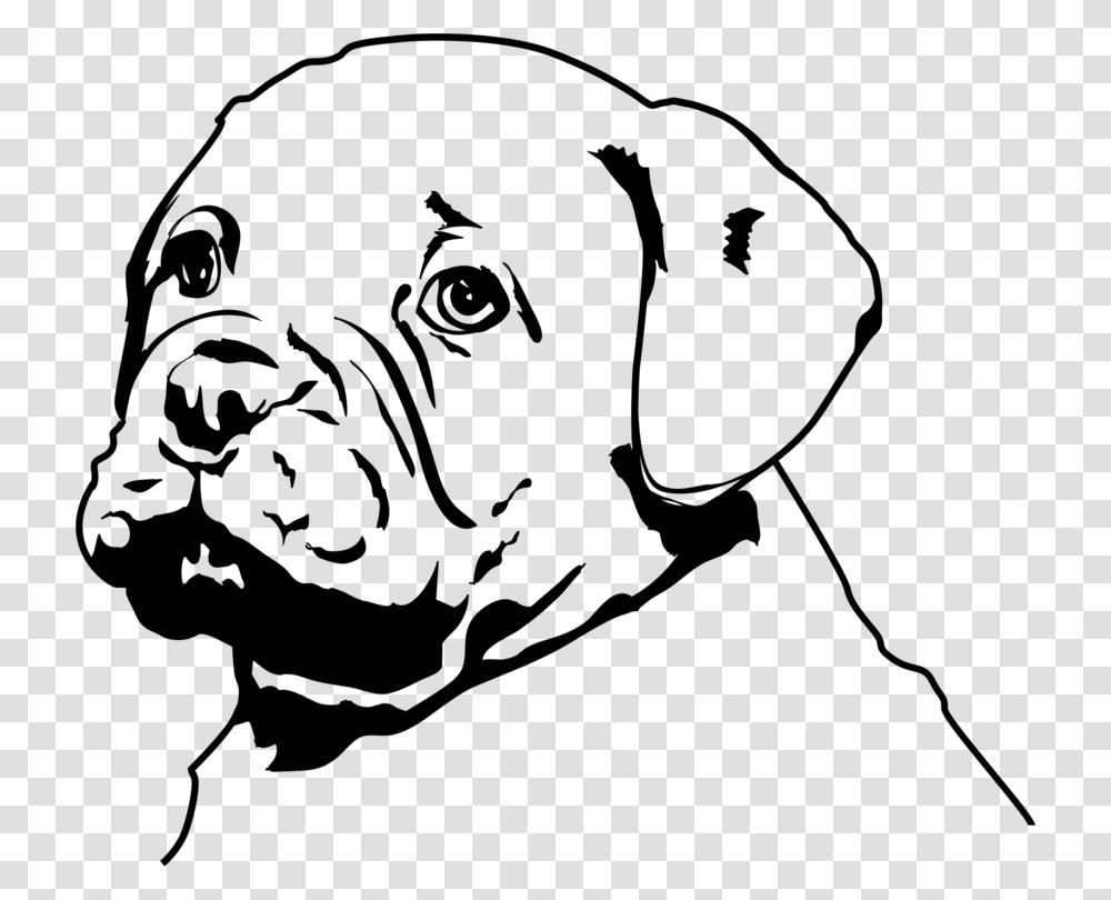 Line Artcarnivoreguard Dog Olde English Bulldogge, Gray, World Of Warcraft Transparent Png