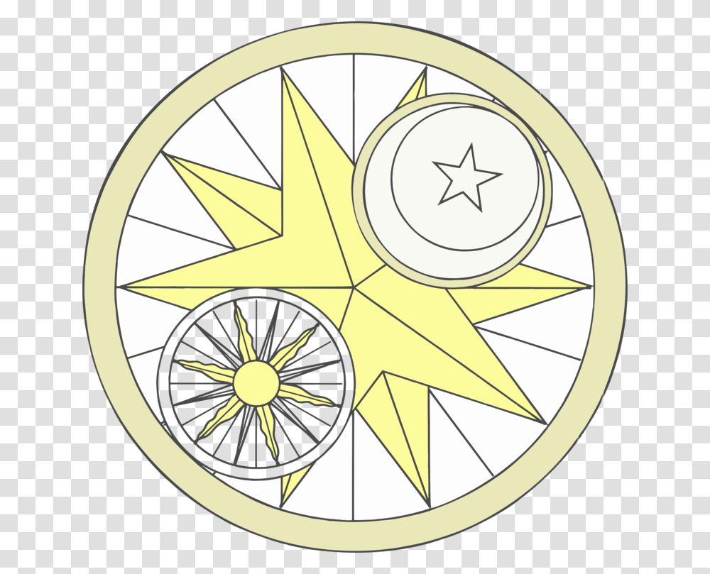 Line Artcircleyellow Circle, Wheel, Machine, Clock Tower, Architecture Transparent Png