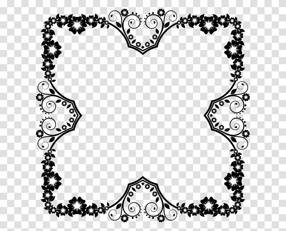 Line Artheartornament Frame Border Design Black And White, Bubble, Photography, Droplet, Pattern Transparent Png