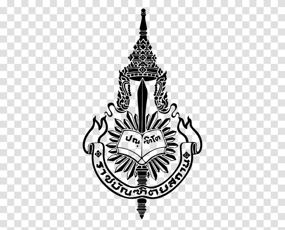 Line Artplantleaf Royal Society Of Thailand Logo, Gray, World Of Warcraft Transparent Png