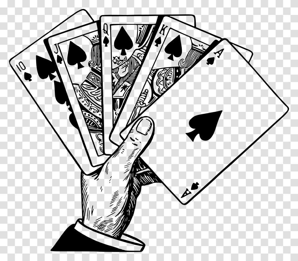 Line Artrecreationart Playing Cards Line Art, Gray, World Of Warcraft Transparent Png