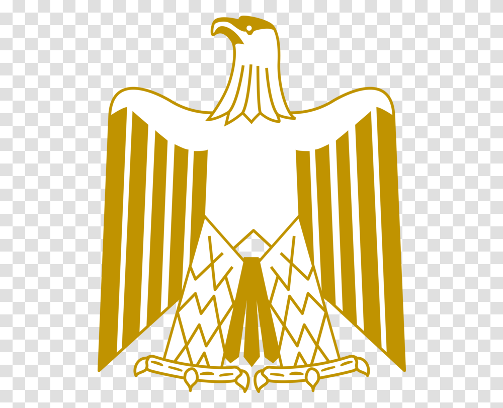 Line Artsymmetryarea Clipart Royalty Free Svg Egyptian Eagle On Flag, Emblem, Symbol, Furniture, Gold Transparent Png
