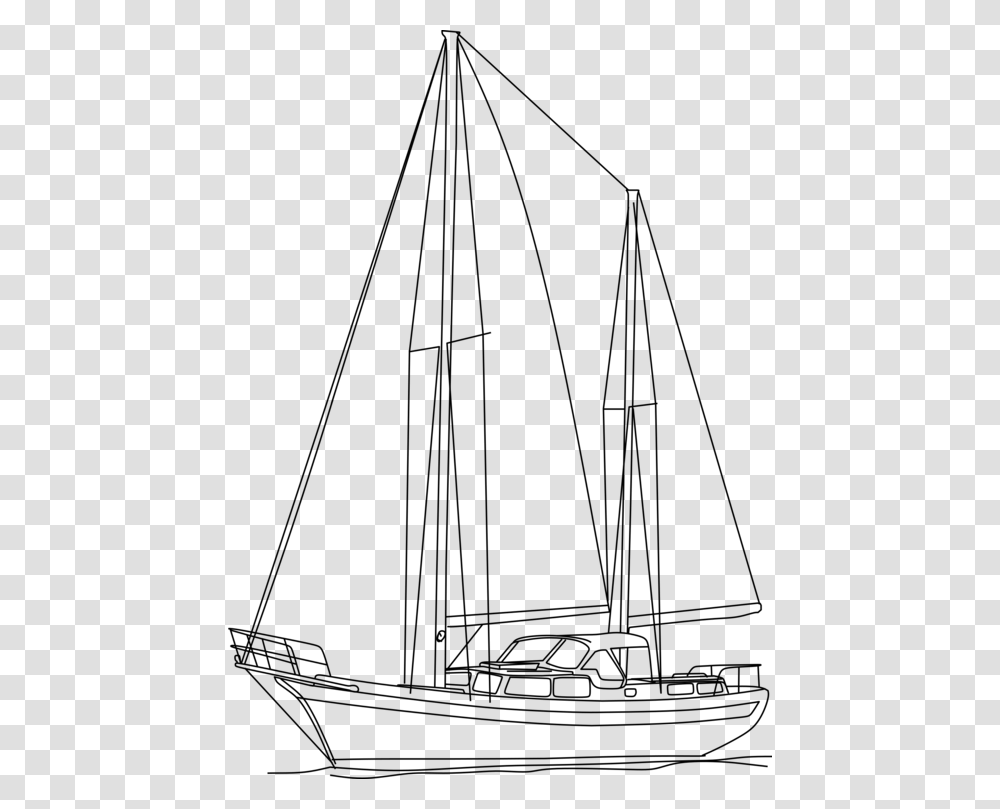 Line Artwatercraftsailing Sail, Gray, World Of Warcraft Transparent Png