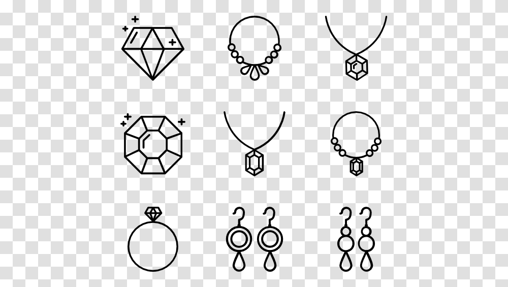 Line Background Jewellery Icon, Gray, World Of Warcraft Transparent Png
