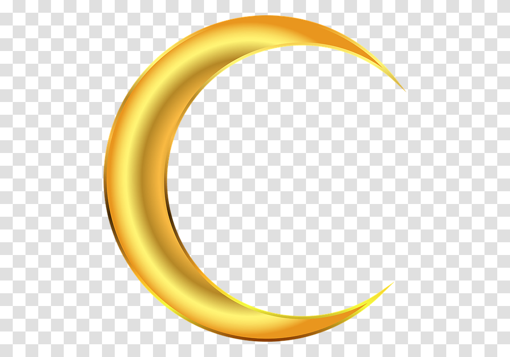Line Clipart Crescent Moon Lunar Phase Crescent Moon Gold, Hip, Accessories, Accessory, Jewelry Transparent Png