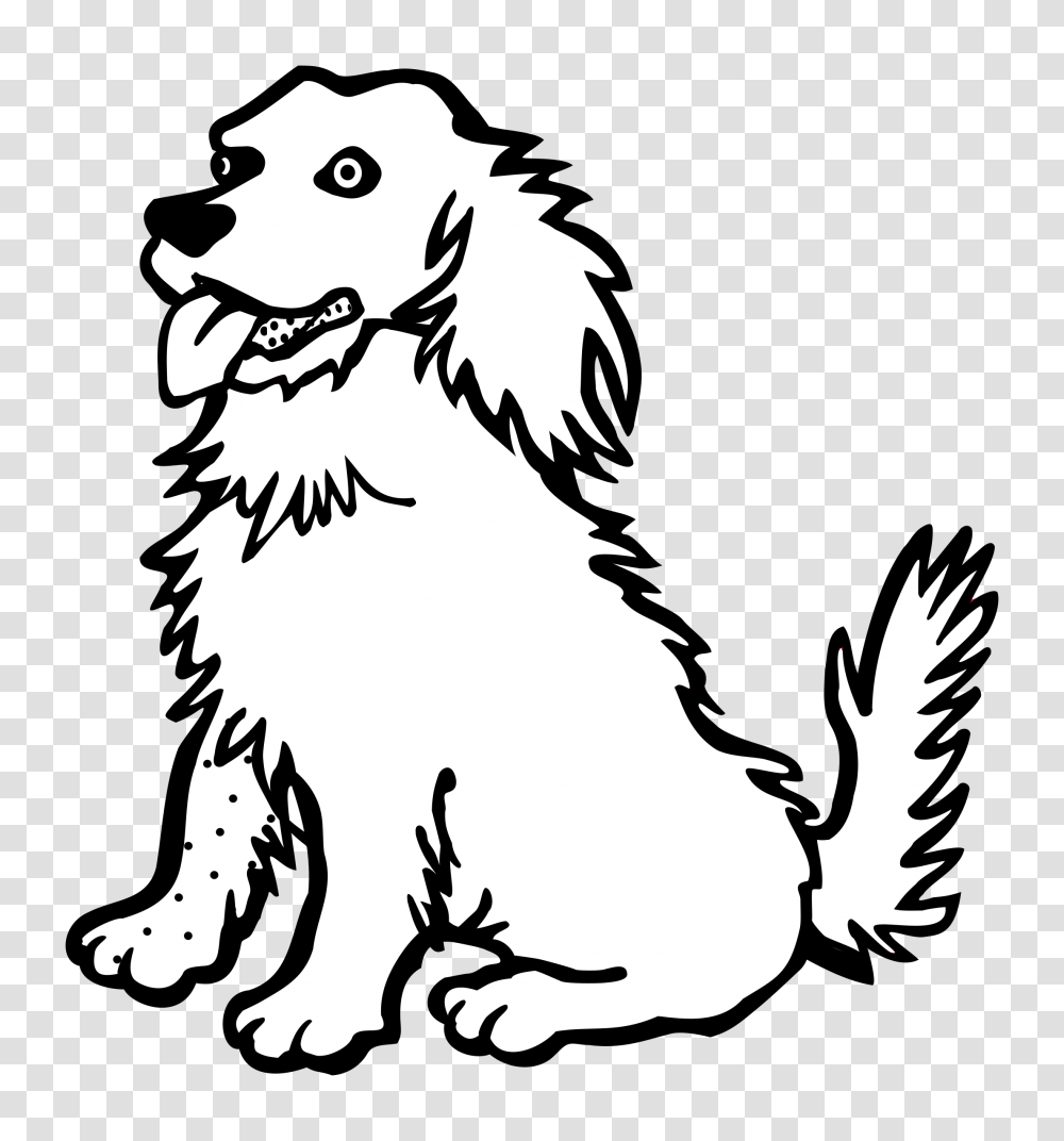 Line Clipart Dog, Pet, Animal, Mammal, Canine Transparent Png